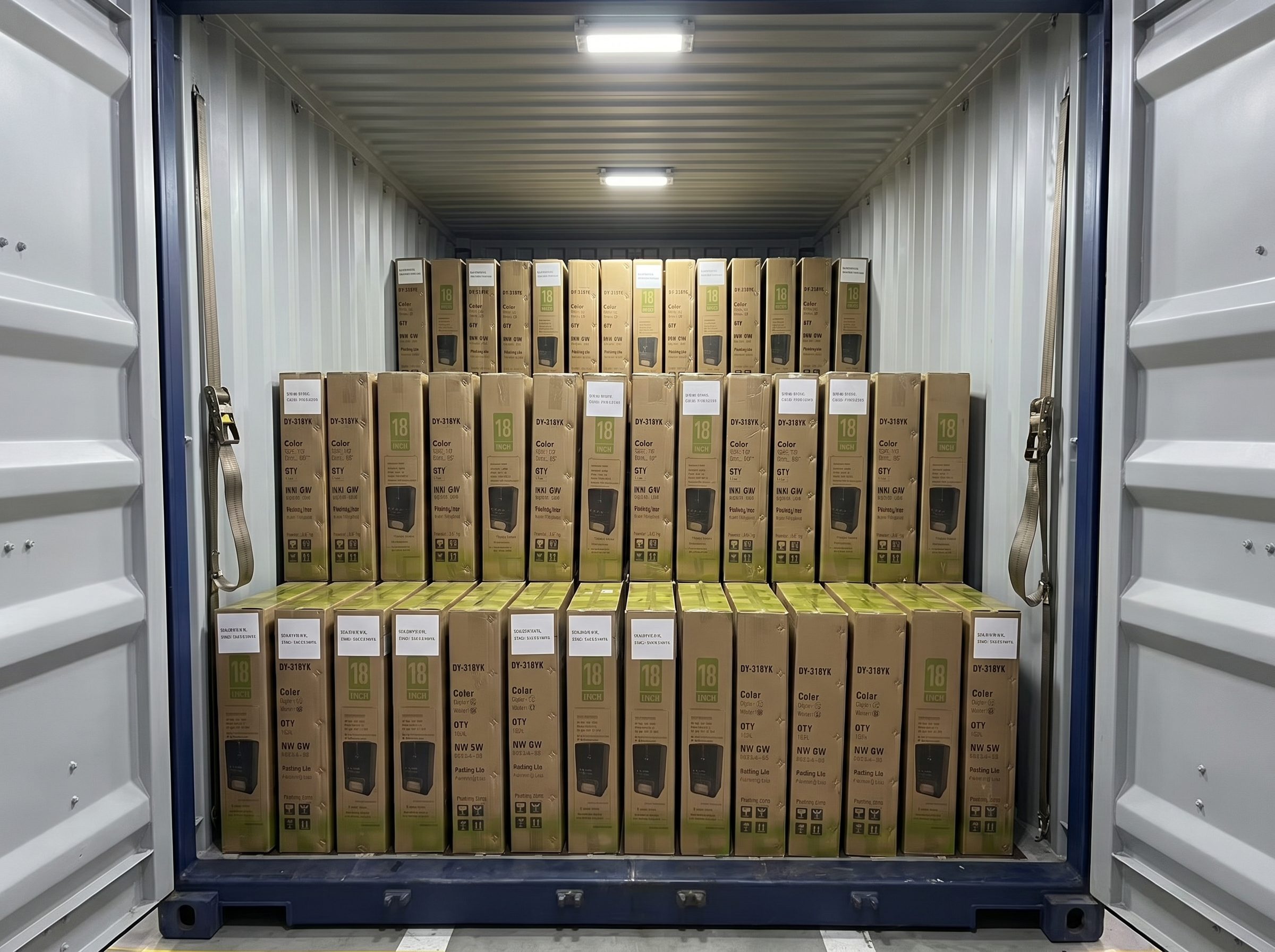 Logistics and shipping warehouse