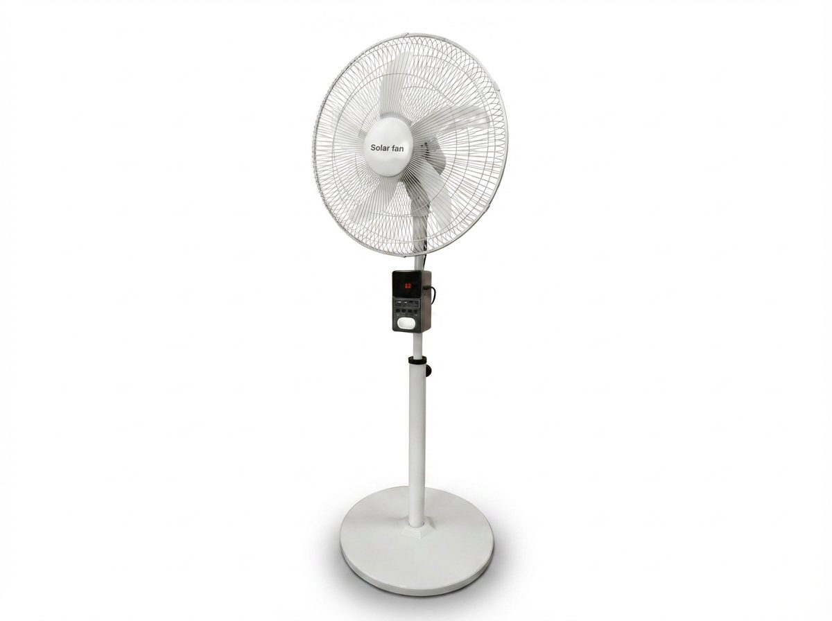 White Standing Fan Unit